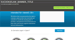 Desktop Screenshot of cannabis-spain.com